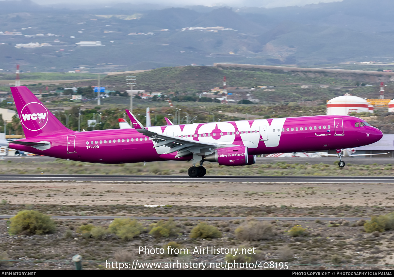 Aircraft Photo of TF-PRO | Airbus A321-211 | WOW Air | AirHistory.net #408195