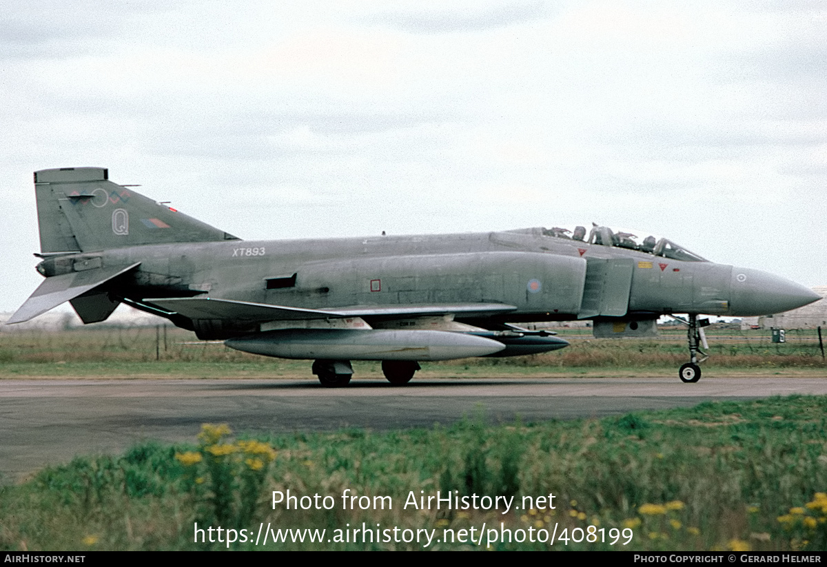 Aircraft Photo of XT893 | McDonnell Douglas F-4M Phantom FGR2 | UK - Air Force | AirHistory.net #408199