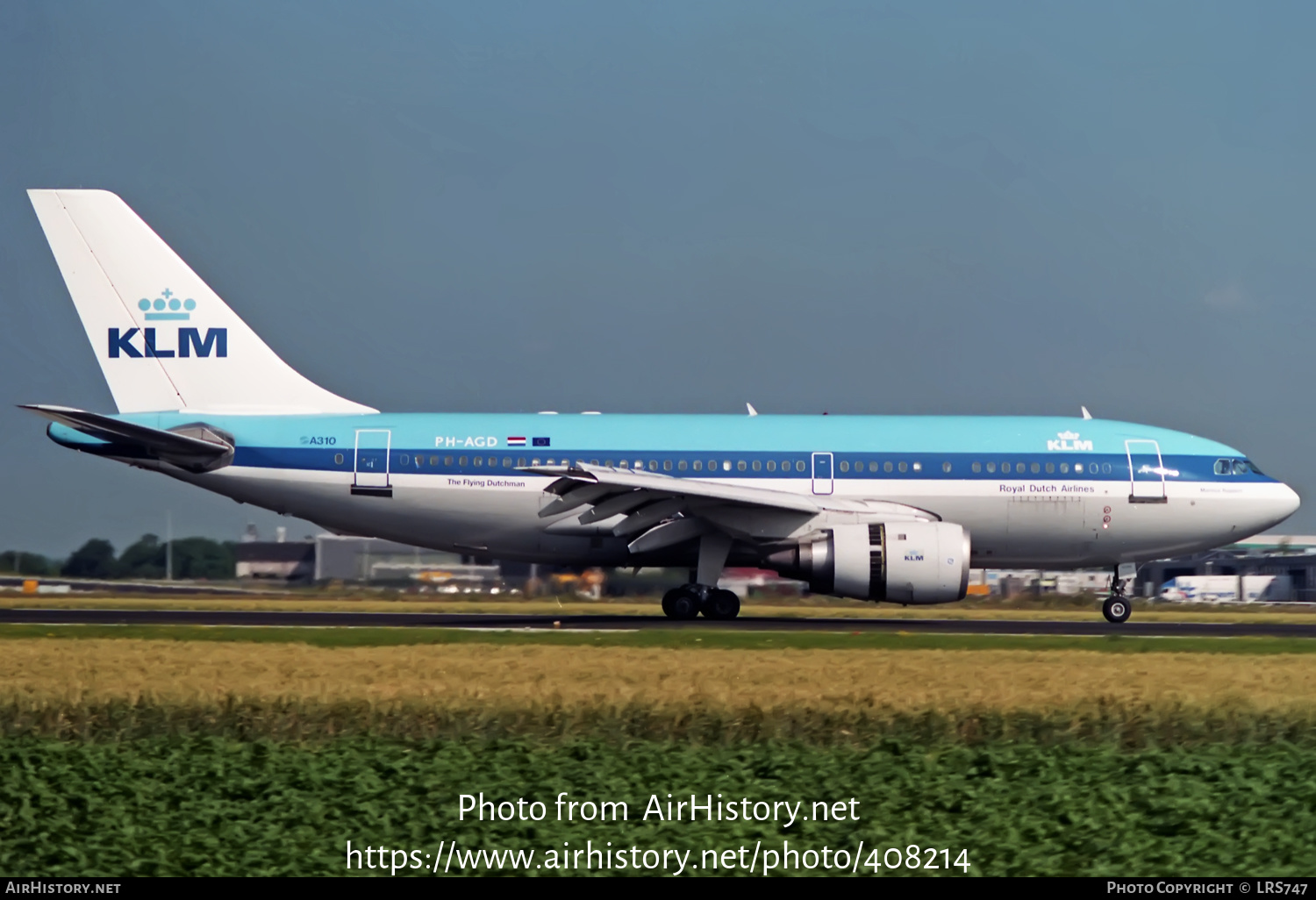 Aircraft Photo of PH-AGD | Airbus A310-203 | KLM - Royal Dutch Airlines | AirHistory.net #408214