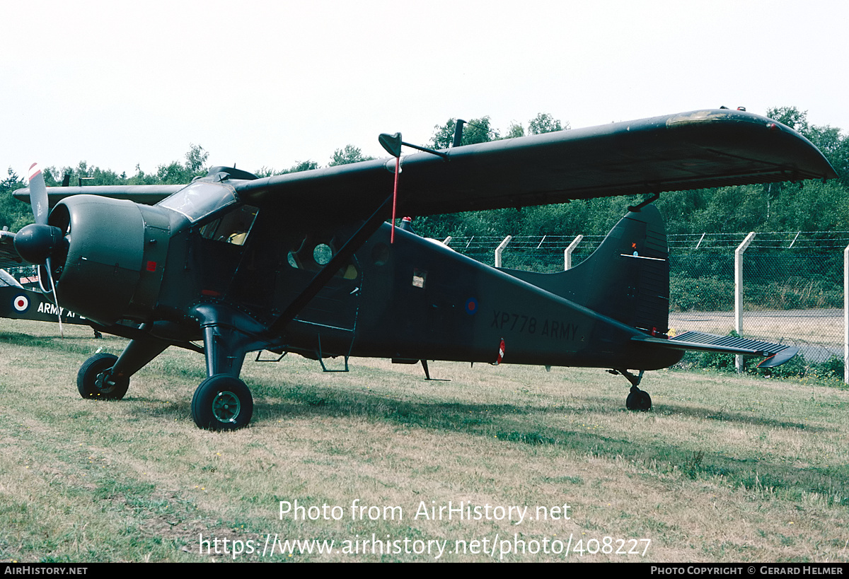 Aircraft Photo of XP778 | De Havilland Canada DHC-2 Beaver AL.1 | UK - Army | AirHistory.net #408227