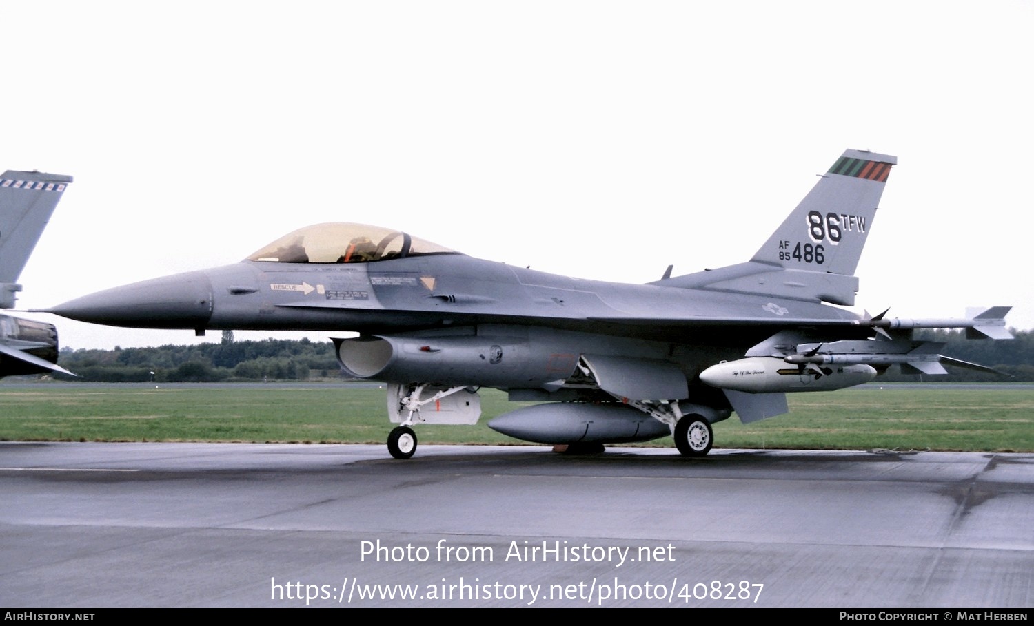 Aircraft Photo of 85-1486 / AF85-486 | General Dynamics F-16C Fighting Falcon | USA - Air Force | AirHistory.net #408287