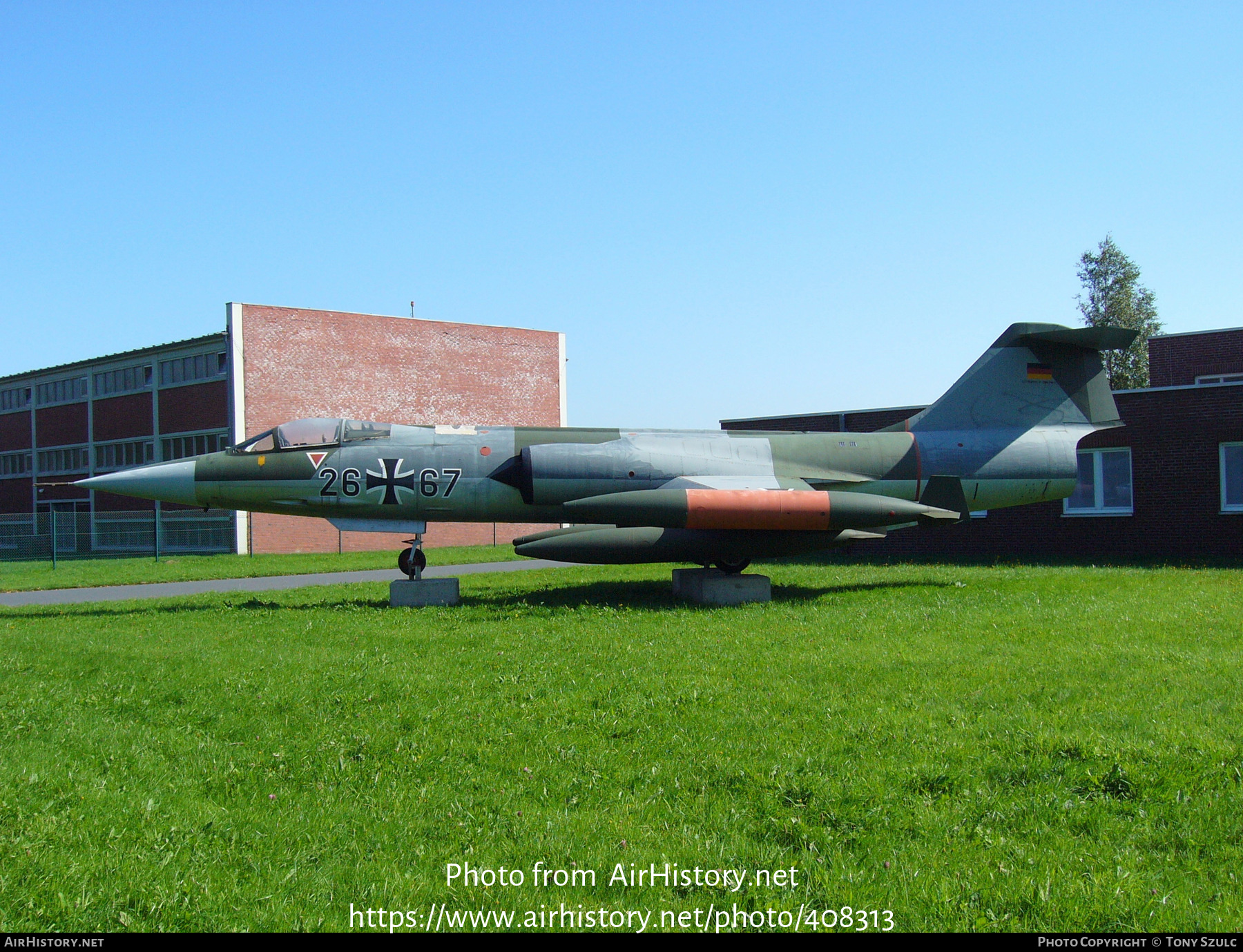 Aircraft Photo of 2667 | Lockheed F-104G Starfighter | Germany - Air Force | AirHistory.net #408313