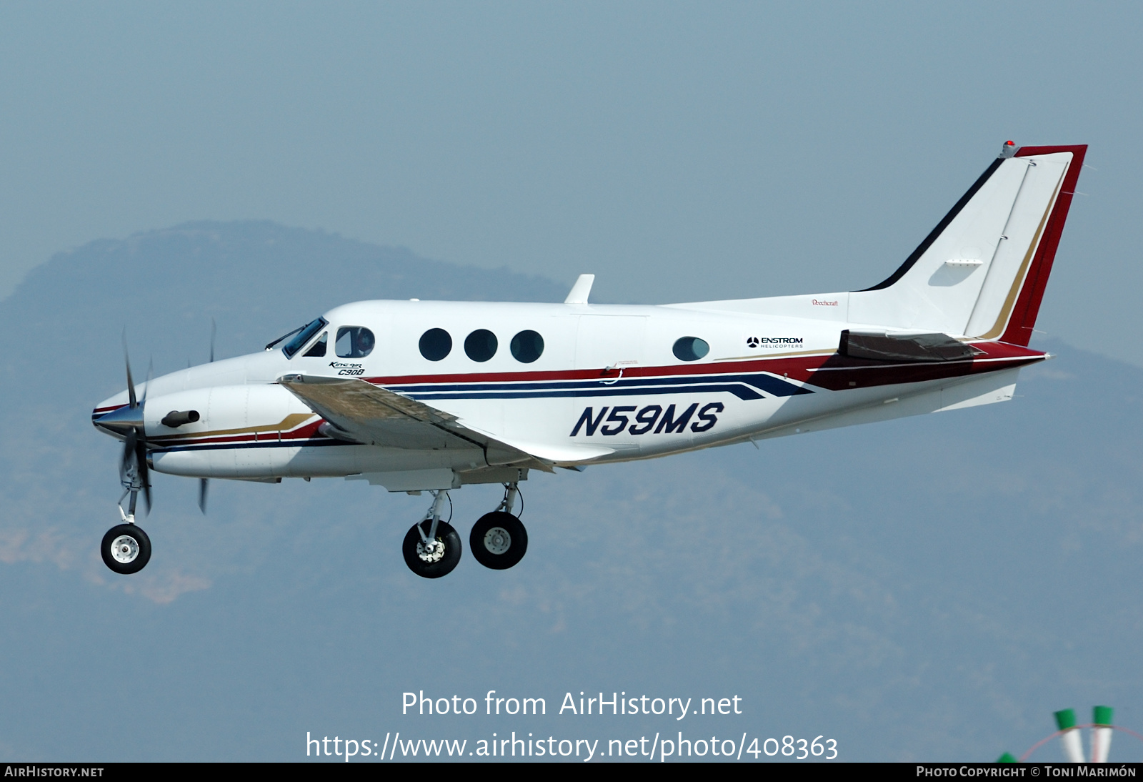 Aircraft Photo of N59MS | Beech C90B King Air | Enstrom Helicopters | AirHistory.net #408363