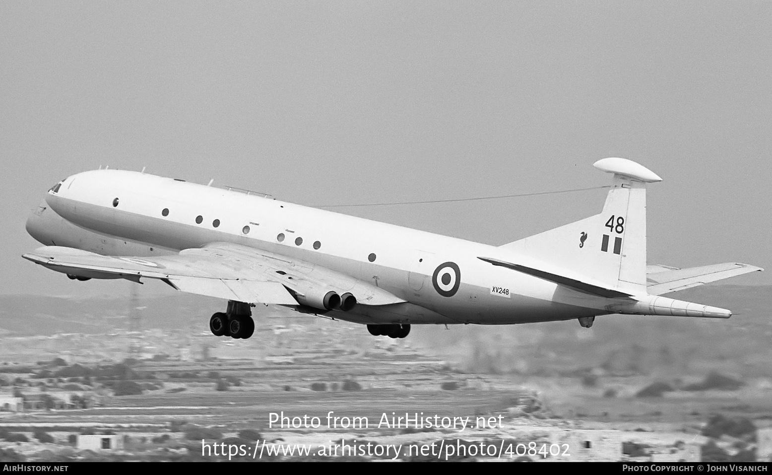 Aircraft Photo of XV248 | Hawker Siddeley HS-801 Nimrod MR.1 | UK - Air Force | AirHistory.net #408402