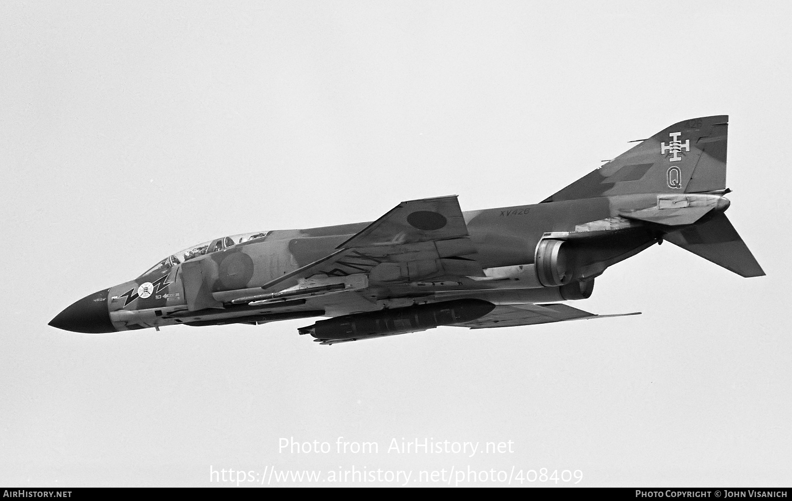 Aircraft Photo of XV426 | McDonnell Douglas F-4M Phantom FGR2 | UK - Air Force | AirHistory.net #408409