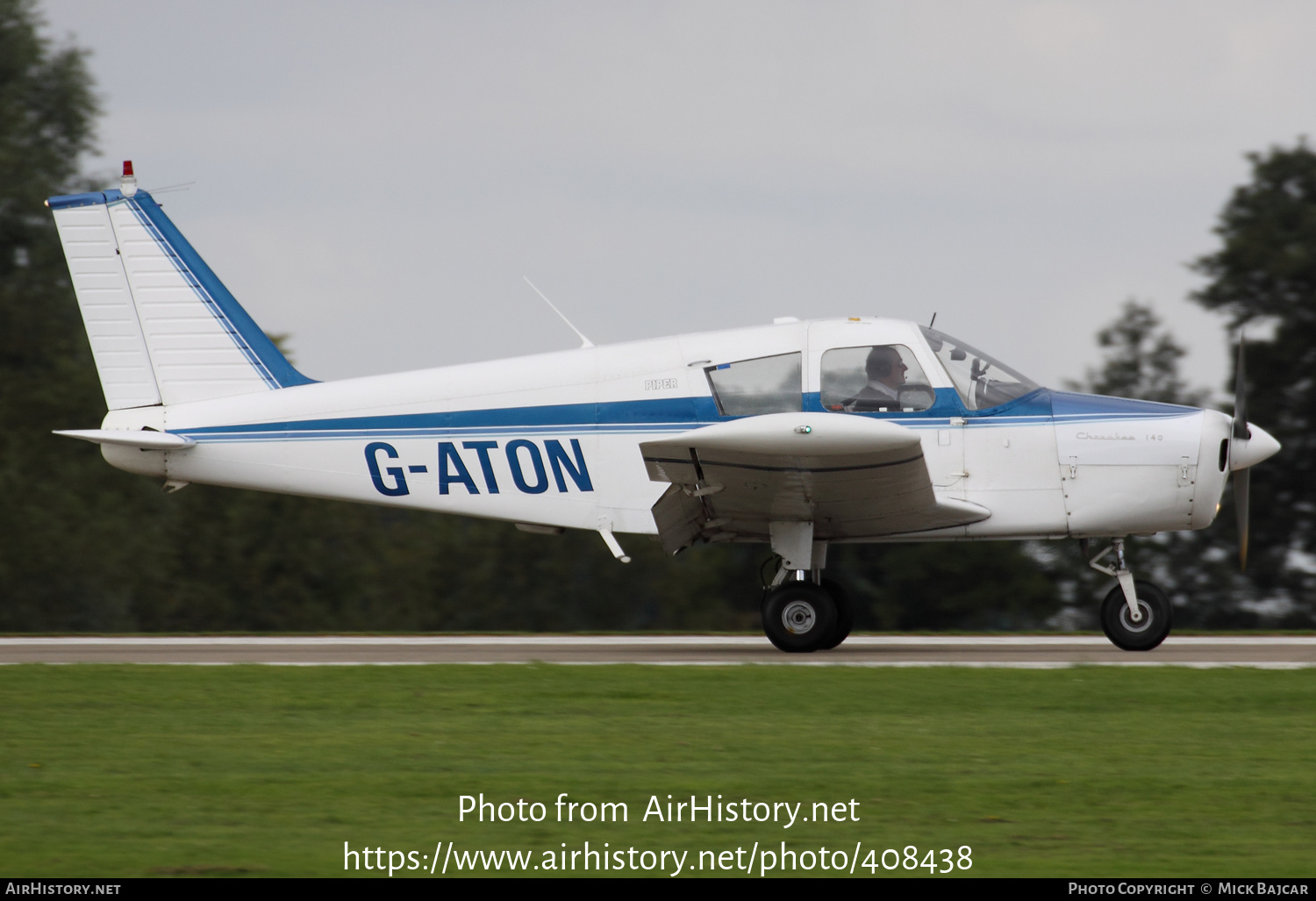 Aircraft Photo of G-ATON | Piper PA-28-140 Cherokee | AirHistory.net #408438