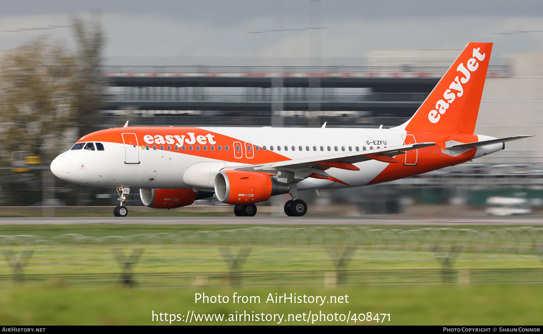 Aircraft Photo of G-EZFU | Airbus A319-111 | EasyJet | AirHistory.net #408471