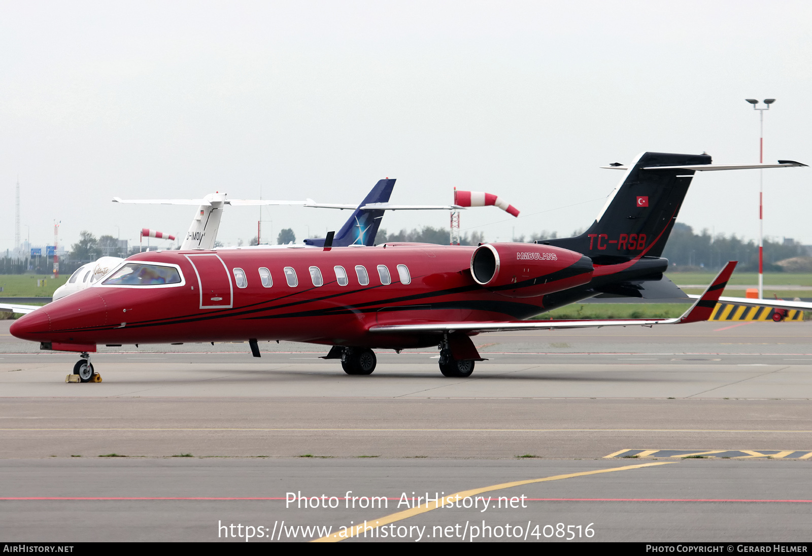 Aircraft Photo of TC-RSB | Learjet 45 | AirHistory.net #408516