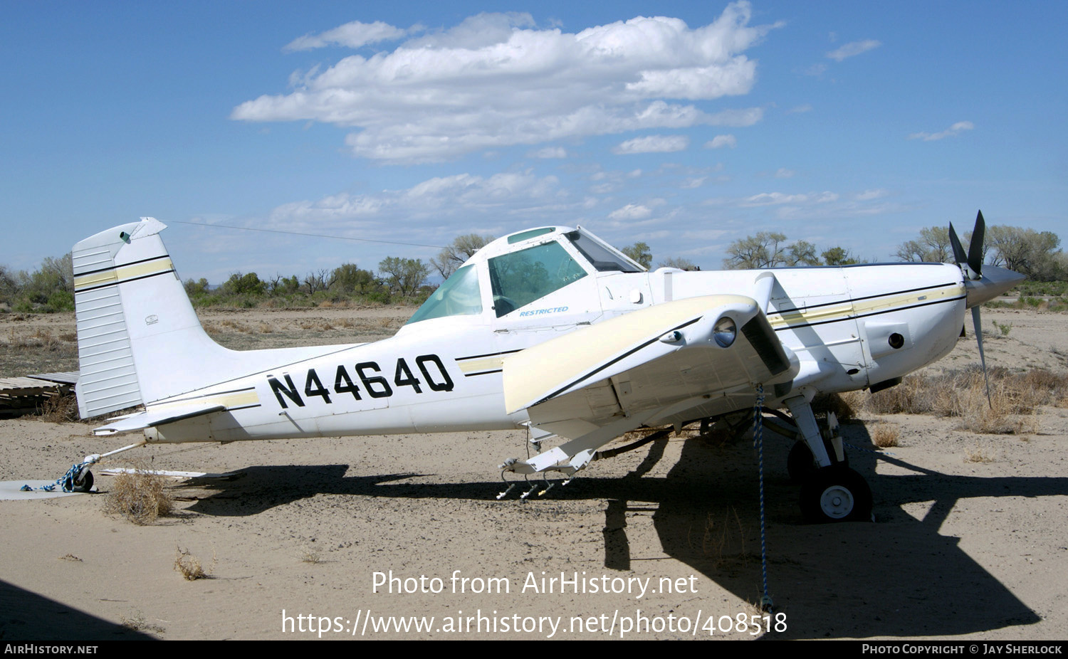 Aircraft Photo of N4464Q | Cessna A188B AgWagon C | AirHistory.net #408518