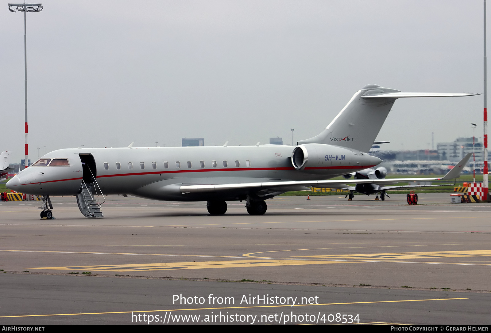 Aircraft Photo of 9H-VJN | Bombardier Global 6000 (BD-700-1A10) | VistaJet | AirHistory.net #408534