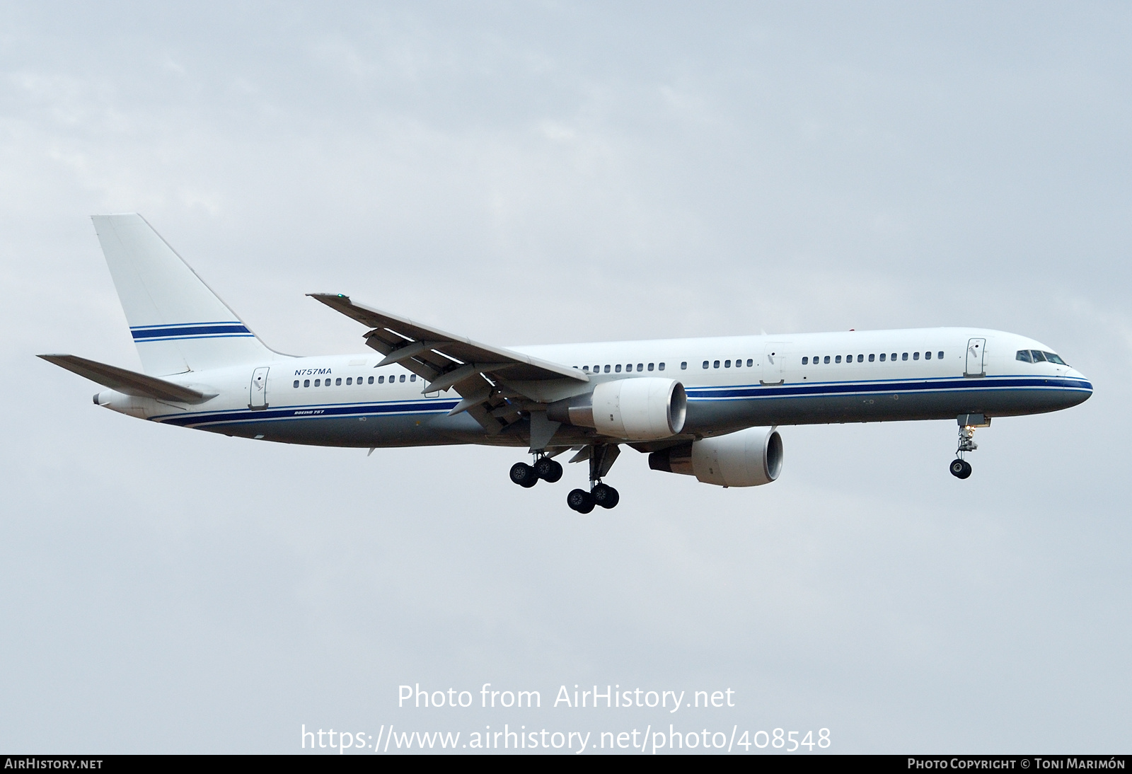 Aircraft Photo of N757MA | Boeing 757-24Q | Mid East Jet | AirHistory.net #408548