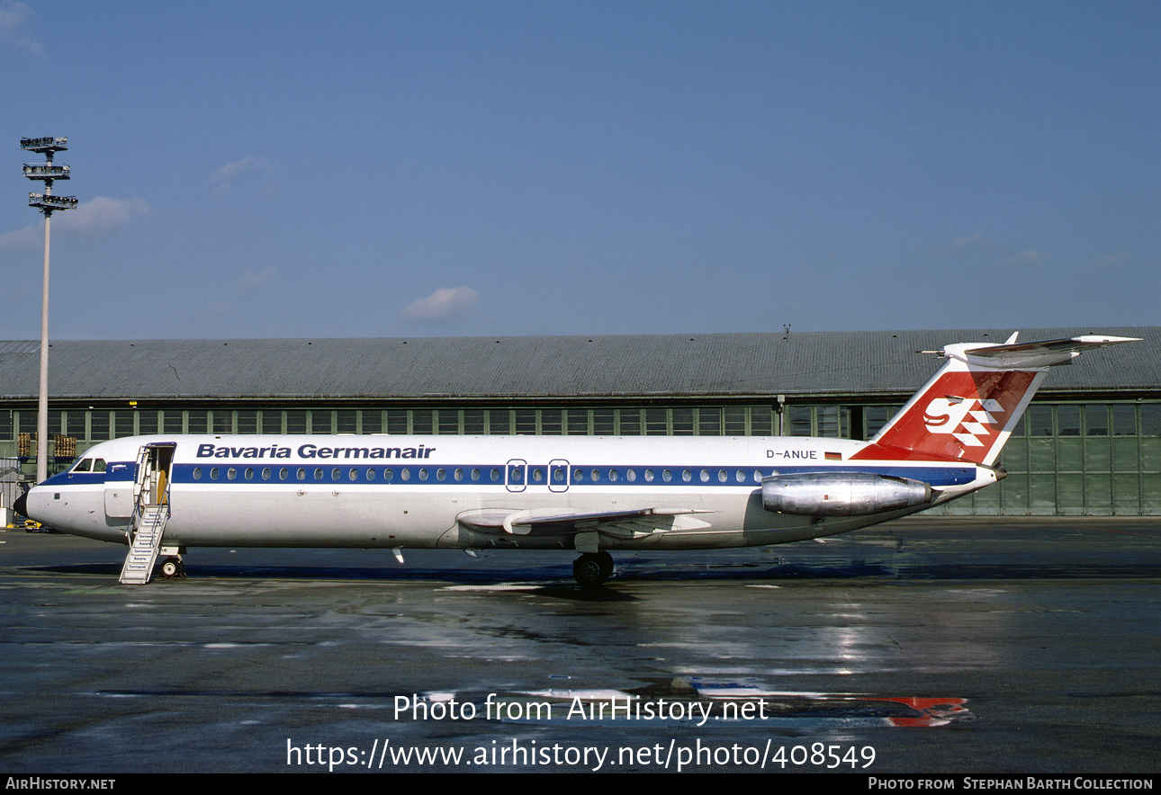 Aircraft Photo of D-ANUE | BAC 111-528FL One-Eleven | Bavaria Germanair | AirHistory.net #408549