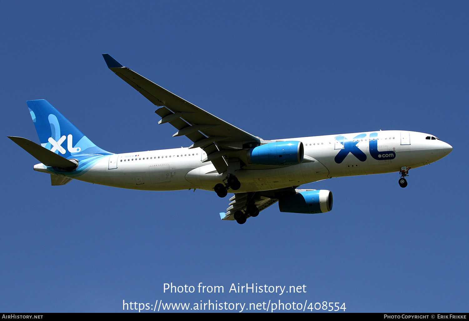 Aircraft Photo of F-GSEU | Airbus A330-243 | XL Airways | AirHistory.net #408554