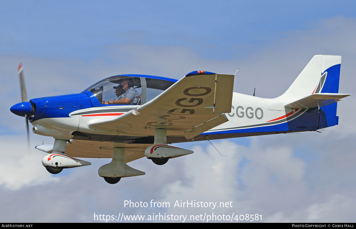 Aircraft Photo of G-CGGO | Robin DR-400-180 Regent | AirHistory.net #408581