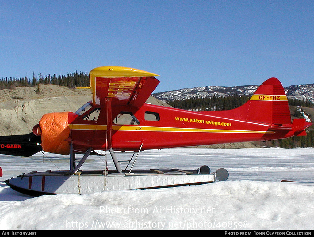 Aircraft Photo of CF-FHZ | De Havilland Canada DHC-2 Beaver Mk1 | Yukon Wings | AirHistory.net #408598