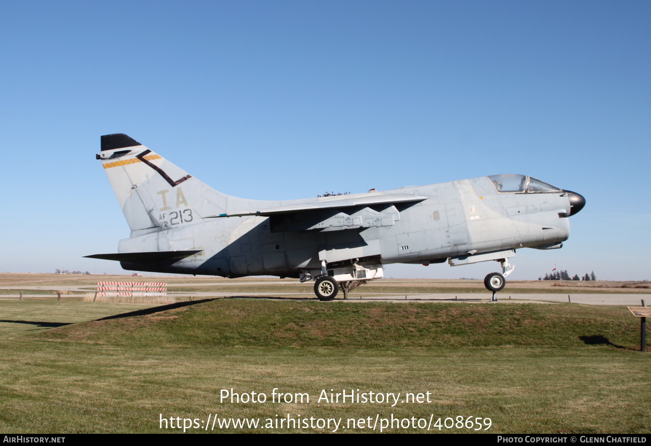 Aircraft Photo of 72-0213 / AF72-213 | LTV A-7D Corsair II | USA - Air Force | AirHistory.net #408659