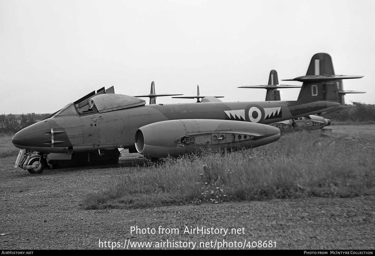 Aircraft Photo of WK862 | Gloster Meteor F8 | UK - Air Force | AirHistory.net #408681