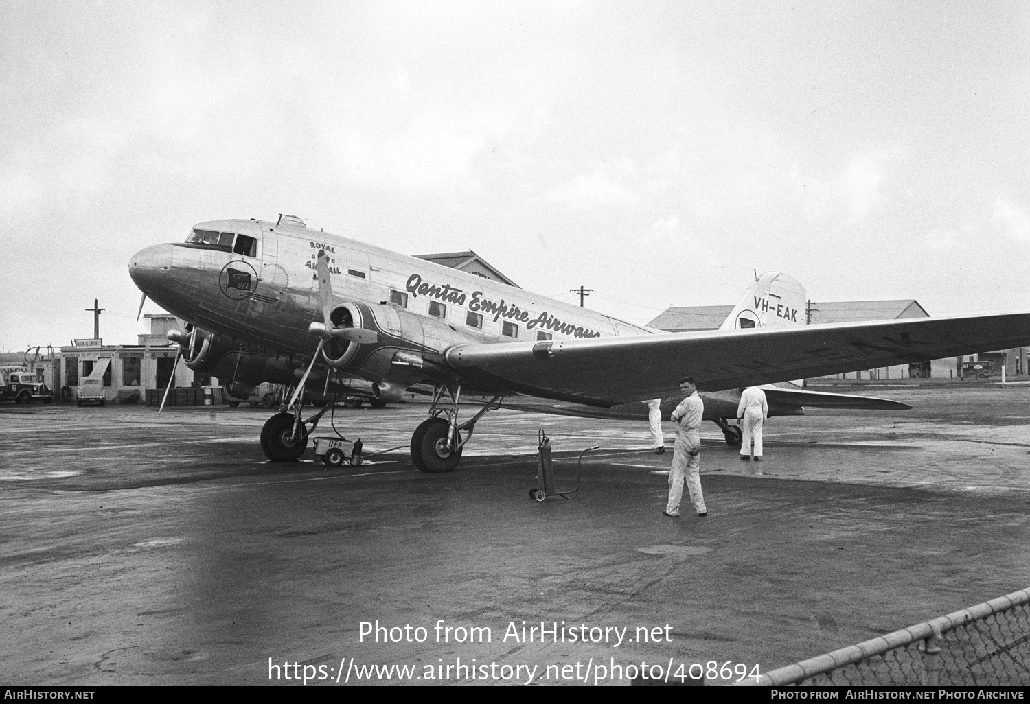 Aircraft Photo of VH-EAK | Douglas C-47A Skytrain | Qantas Empire Airways - QEA | AirHistory.net #408694