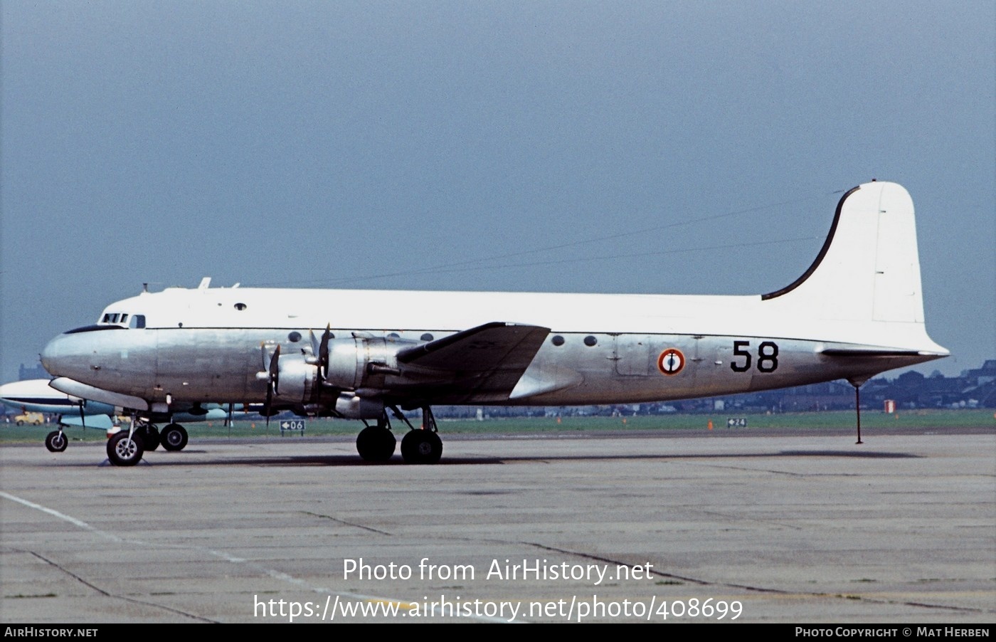 Aircraft Photo of 58 | Douglas C-54A Skymaster | France - Navy | AirHistory.net #408699