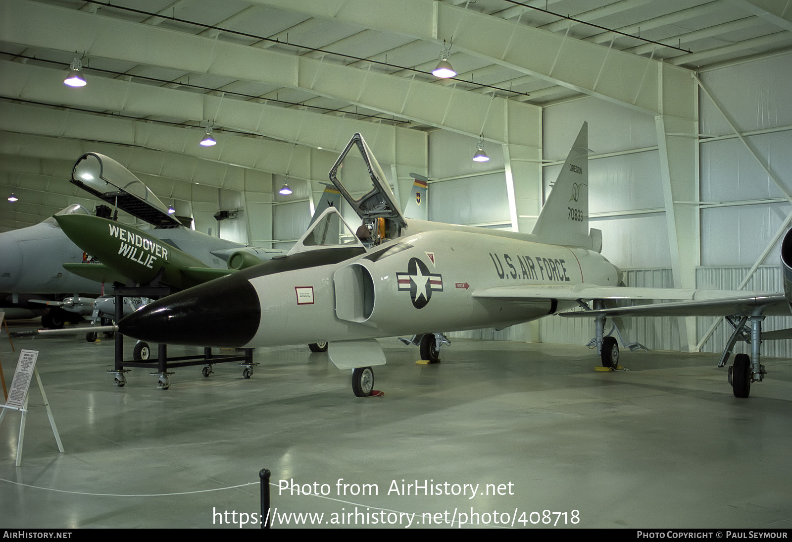 Aircraft Photo of 57-833 / 70833 | Convair F-102A Delta Dagger | USA - Air Force | AirHistory.net #408718