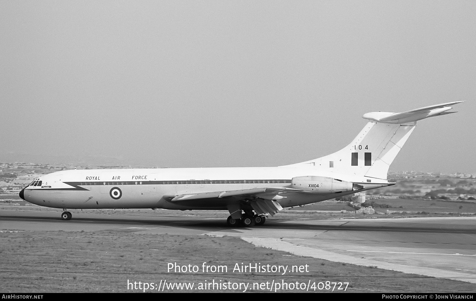 Aircraft Photo of XV104 | Vickers VC10 C.1 | UK - Air Force | AirHistory.net #408727