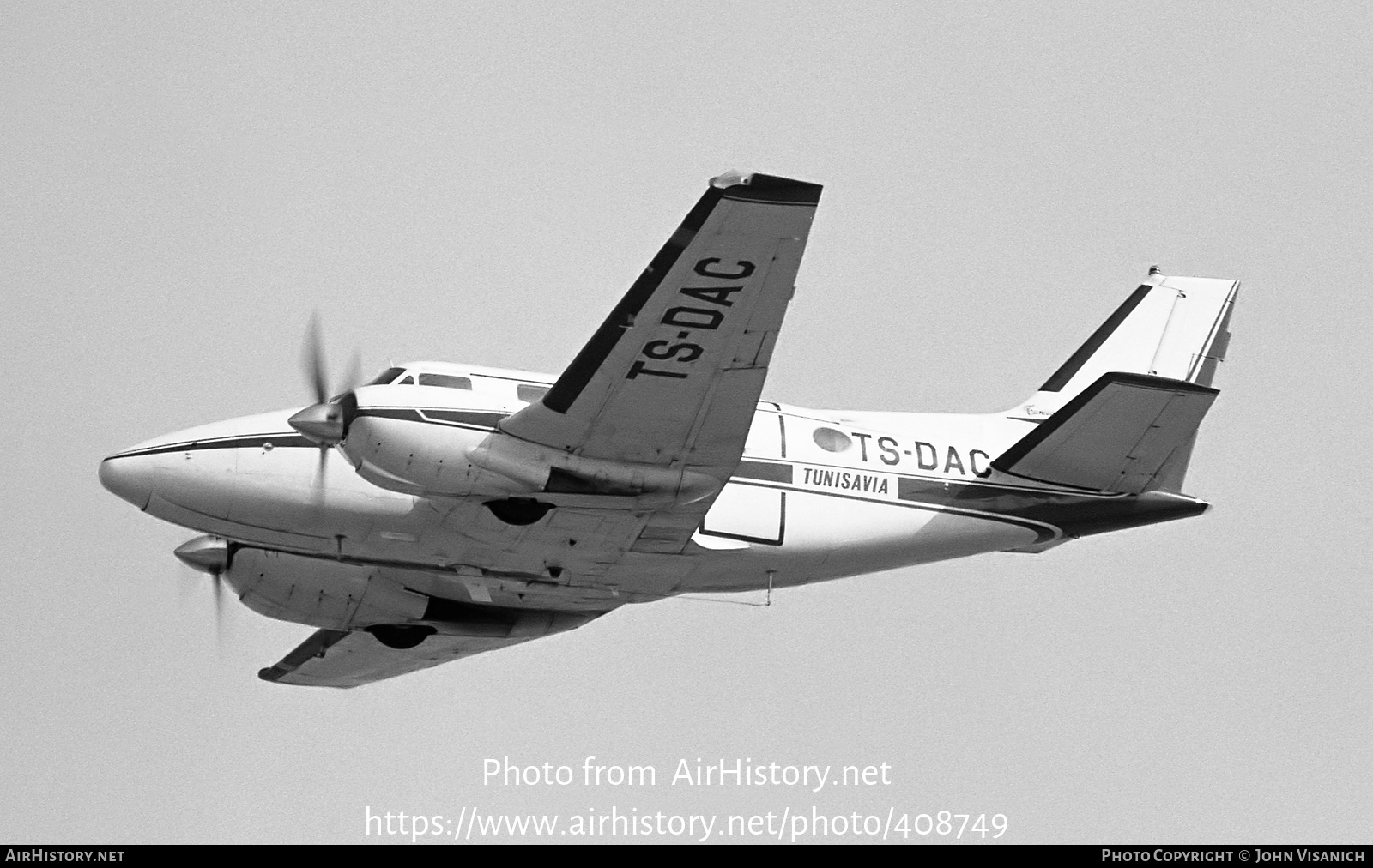 Aircraft Photo of TS-DAC | Beech 65-80 Queen Air | Tunisavia | AirHistory.net #408749