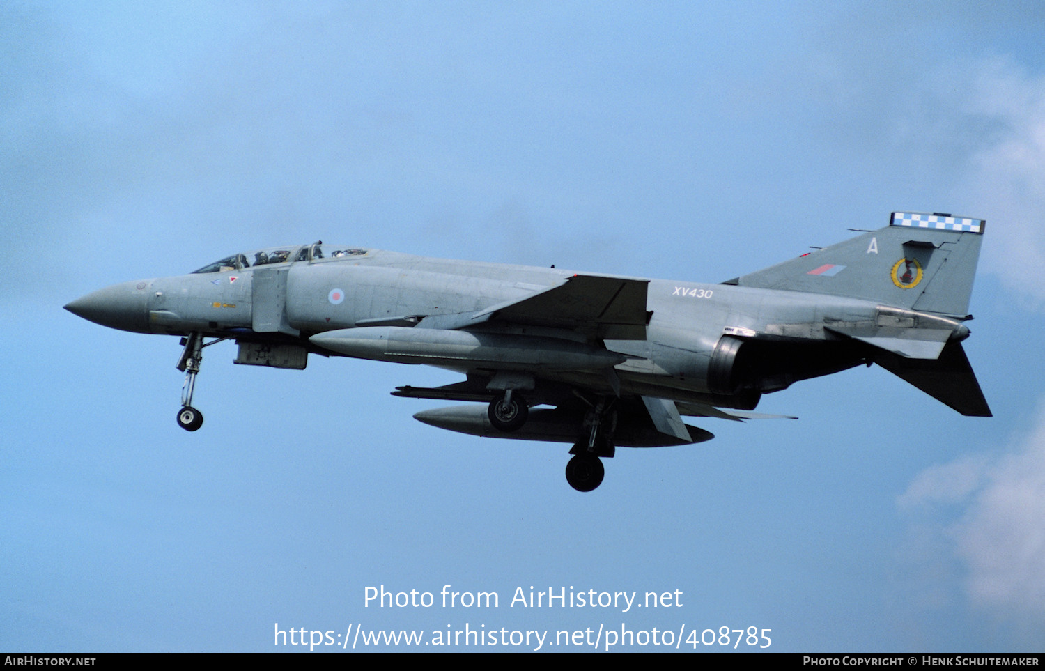 Aircraft Photo of XV430 | McDonnell Douglas F-4M Phantom FGR2 | UK - Air Force | AirHistory.net #408785