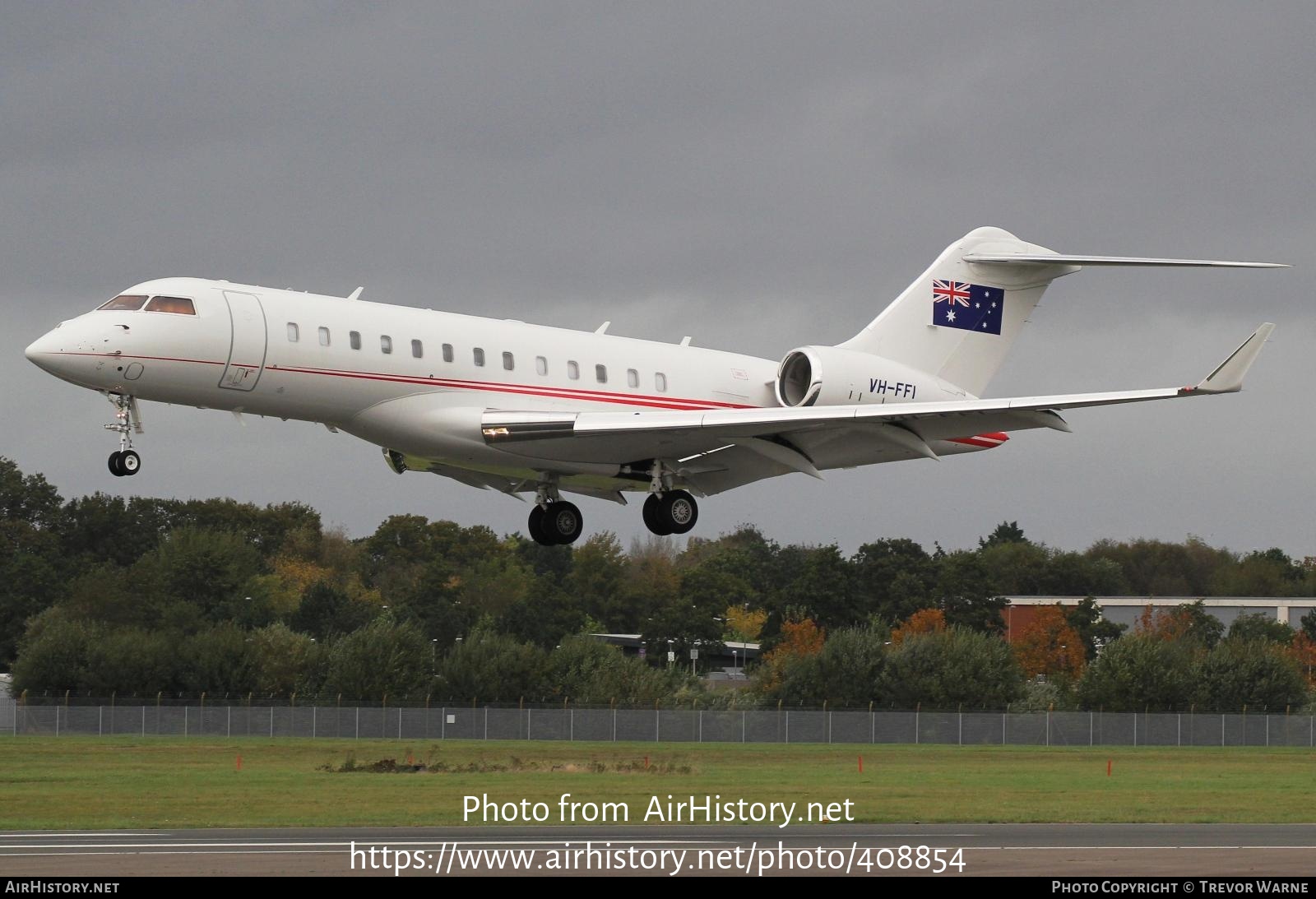 Aircraft Photo of VH-FFI | Bombardier Global 6000 (BD-700-1A10) | AirHistory.net #408854