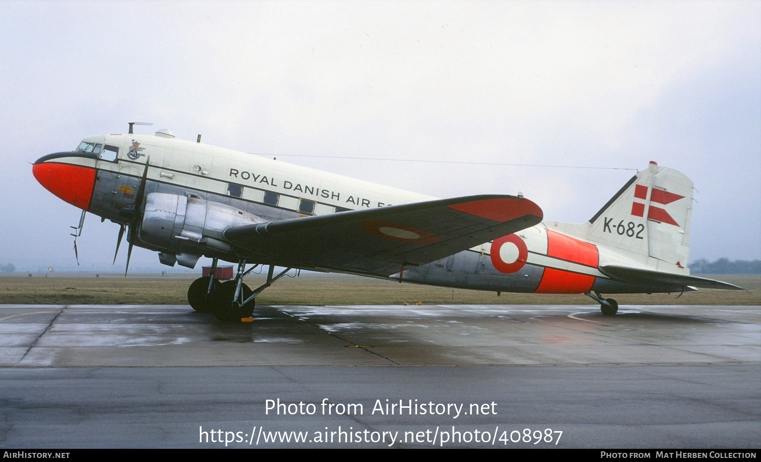 Aircraft Photo of K-682 | Douglas C-47A Skytrain | Denmark - Air Force | AirHistory.net #408987