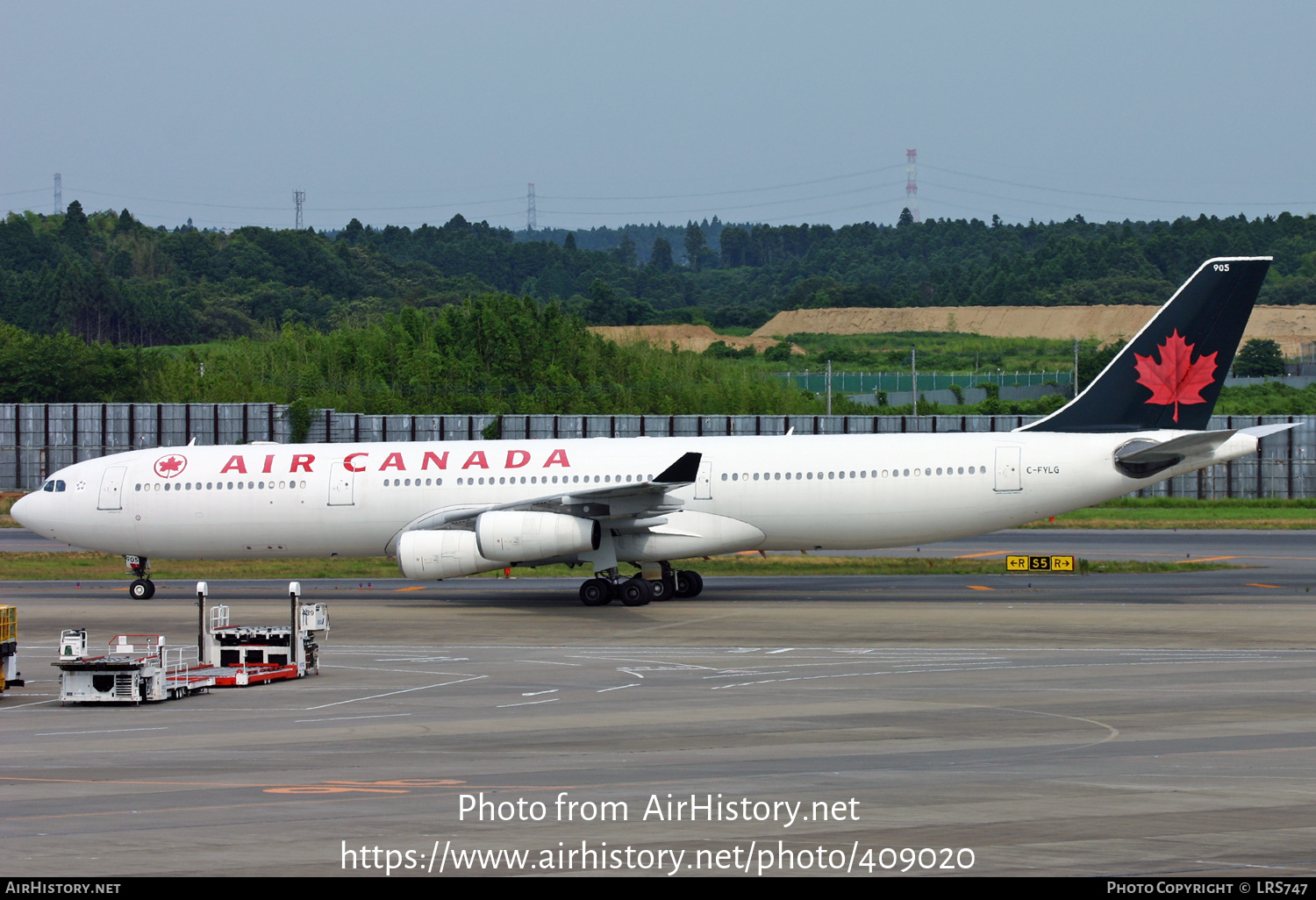 Aircraft Photo of C-FYLG | Airbus A340-313 | Air Canada | AirHistory.net #409020