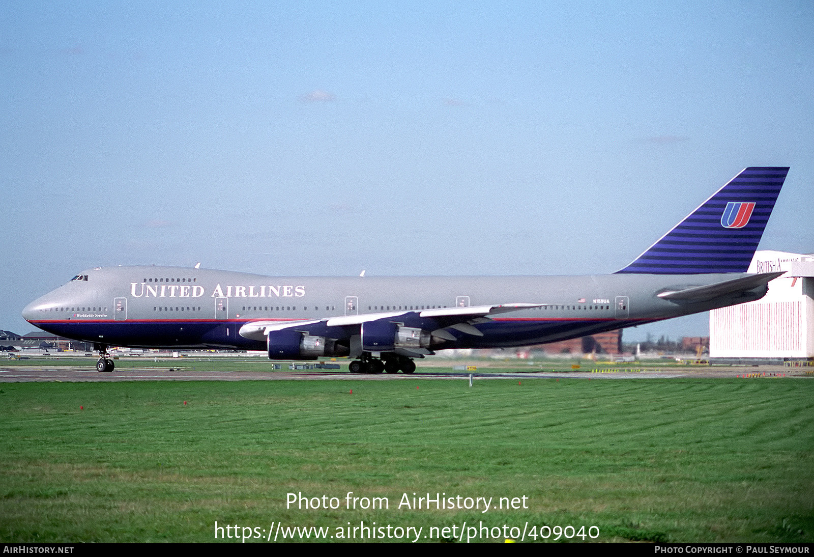 Aircraft Photo of N159UA | Boeing 747-238B | United Airlines | AirHistory.net #409040