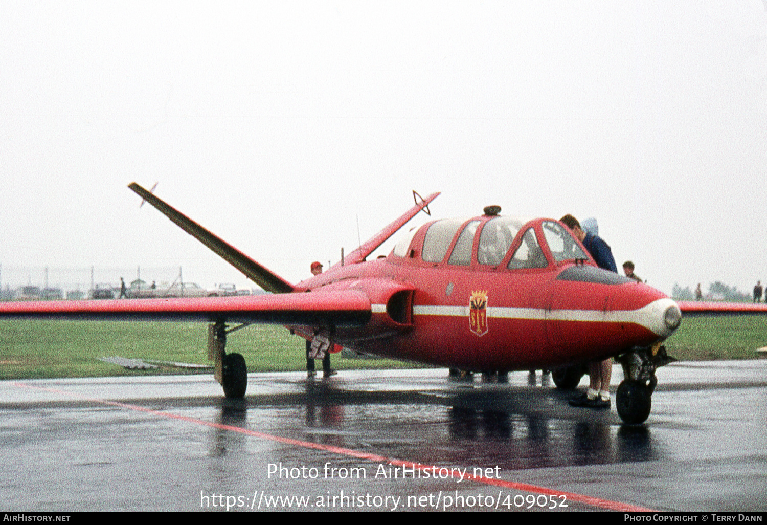 Aircraft Photo of MT11 | Fouga CM-170R Magister | Belgium - Air Force | AirHistory.net #409052