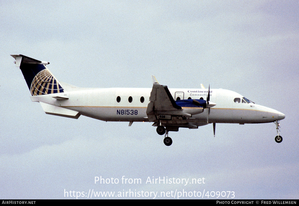 Aircraft Photo of N81538 | Beech 1900D | Continental Connection | AirHistory.net #409073