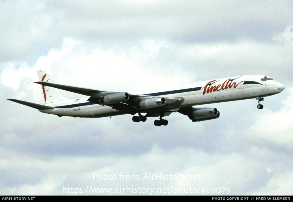 Aircraft Photo of N345JW | McDonnell Douglas DC-8-63(F) | Fine Air | AirHistory.net #409079