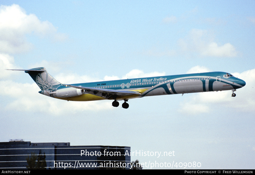 Aircraft Photo of 9Y-THQ | McDonnell Douglas MD-83 (DC-9-83) | BWIA West Indies Airways | AirHistory.net #409080