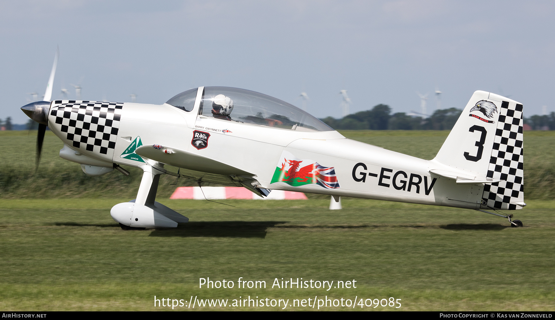 Aircraft Photo of G-EGRV | Van's RV-8 | Team Raven | AirHistory.net #409085