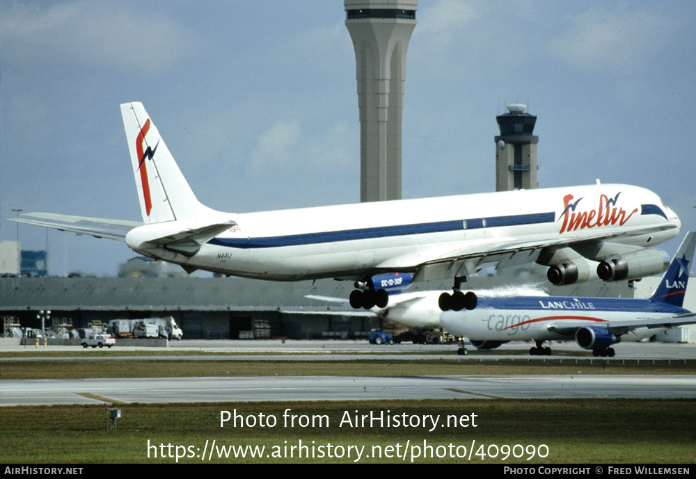 Aircraft Photo of N441J | McDonnell Douglas DC-8-63CF | Fine Air | AirHistory.net #409090