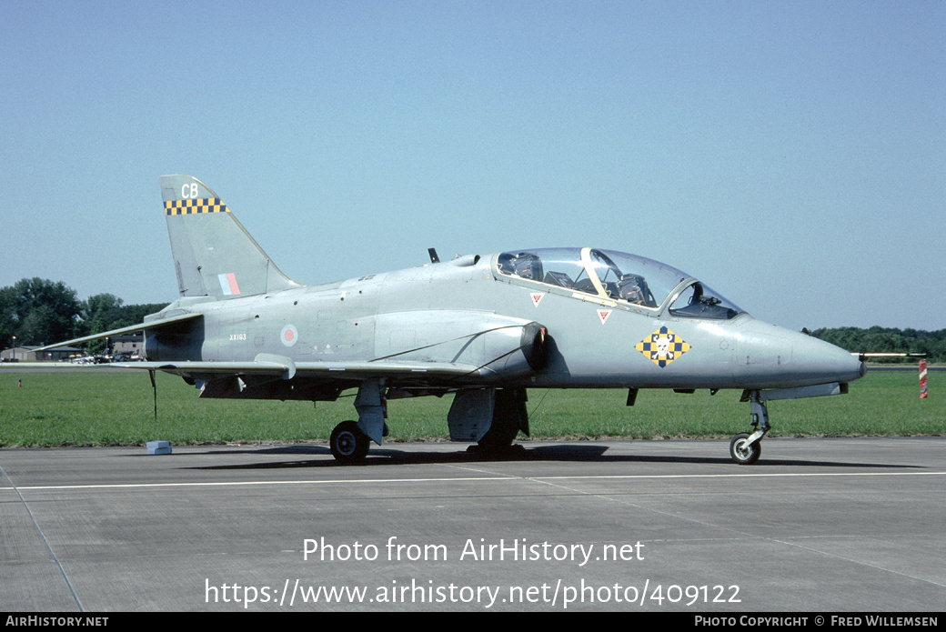 Aircraft Photo of XX193 | British Aerospace Hawk T.1A | UK - Air Force | AirHistory.net #409122