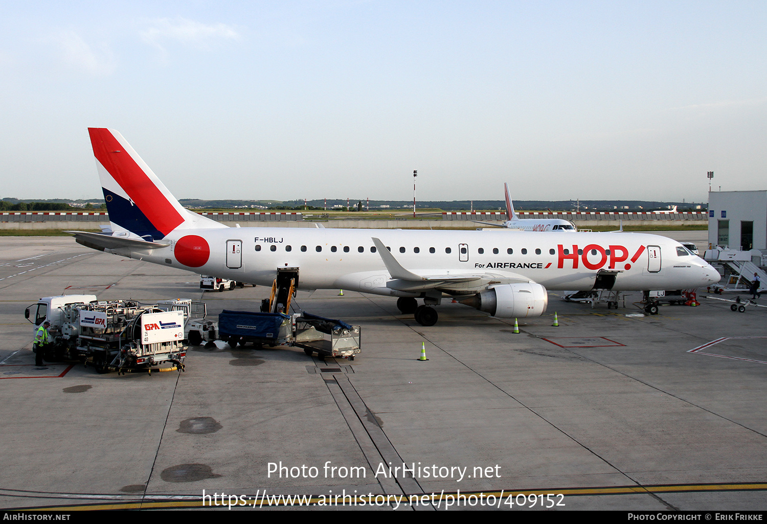 Aircraft Photo of F-HBLJ | Embraer 190STD (ERJ-190-100STD) | Hop! | AirHistory.net #409152