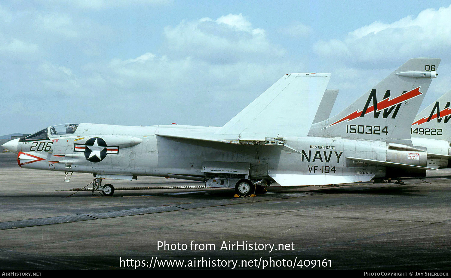 Aircraft Photo of 150324 | Vought F-8J Crusader | USA - Navy | AirHistory.net #409161