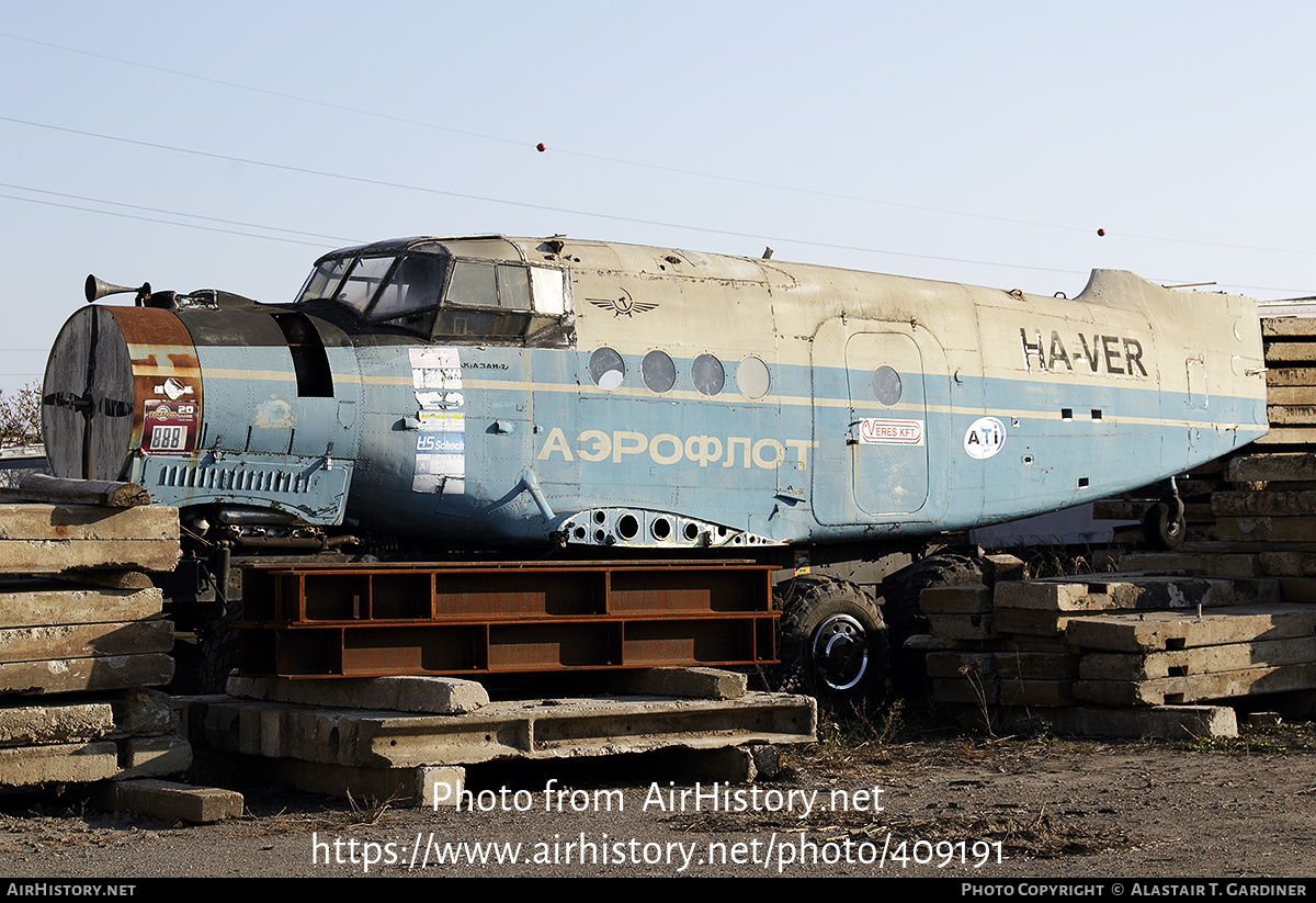 Aircraft Photo of HA-VER | Antonov An-2TD | Aeroflot | AirHistory.net #409191