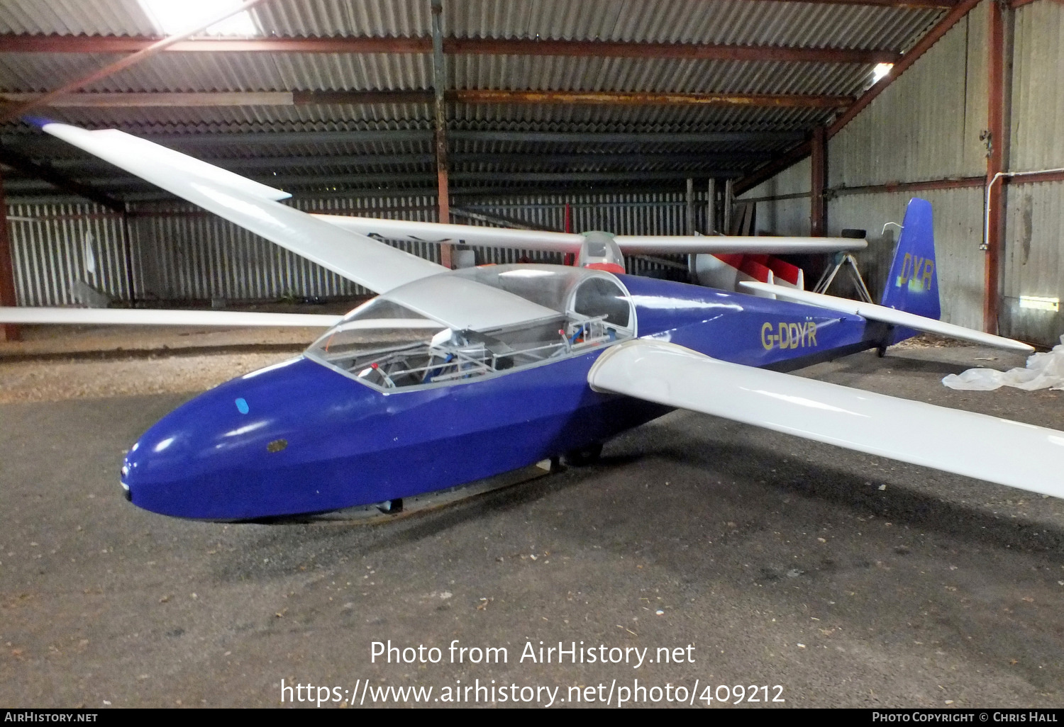 Aircraft Photo of G-DDYR | Schleicher K-7 Rhönadler | AirHistory.net #409212