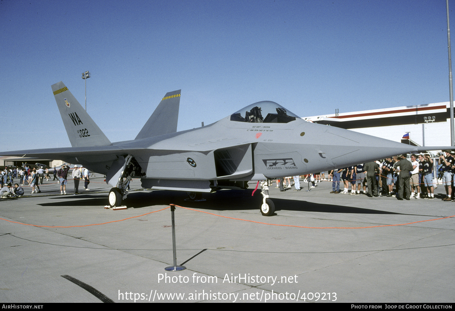 Aircraft Photo of N22YF / AF86-022 | Lockheed YF-22A Raptor (L-645) | USA - Air Force | AirHistory.net #409213