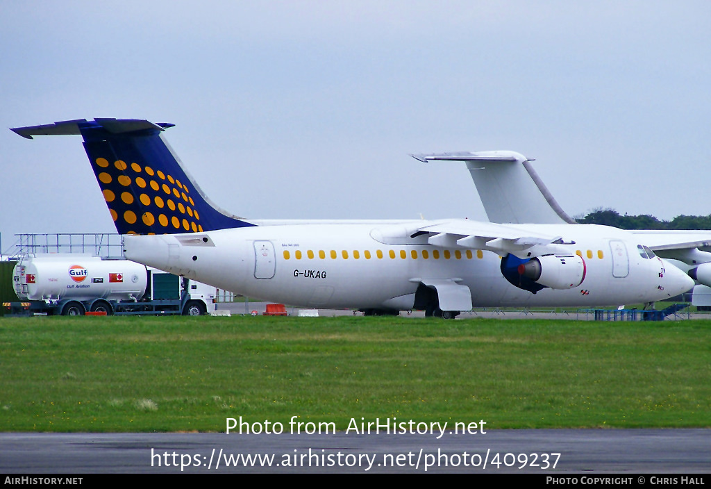 Aircraft Photo of G-UKAG | British Aerospace BAe-146-300 | AirHistory.net #409237