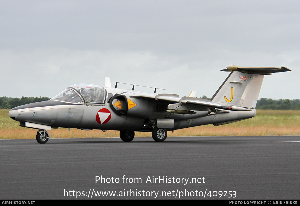 Aircraft Photo of YJ-10 / J yellow | Saab 105OE | Austria - Air Force | AirHistory.net #409253