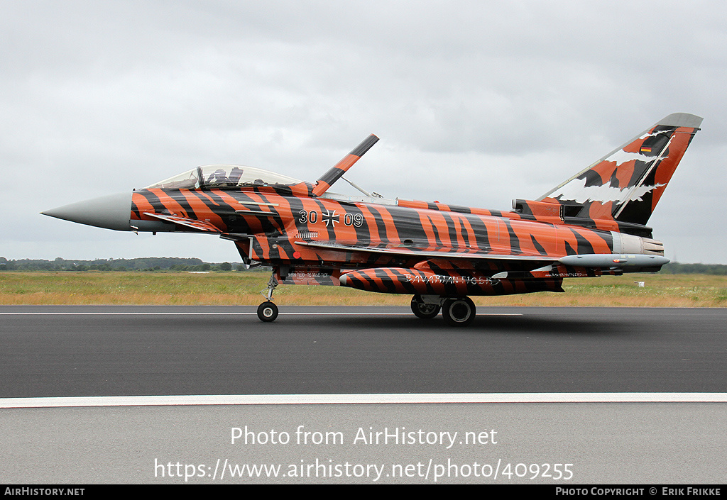 Aircraft Photo of 3009 | Eurofighter EF-2000 Typhoon S | Germany - Air Force | AirHistory.net #409255