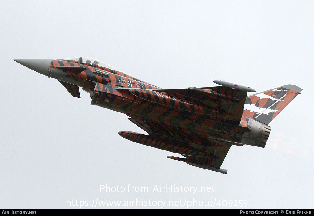 Aircraft Photo of 3009 | Eurofighter EF-2000 Typhoon S | Germany - Air Force | AirHistory.net #409259