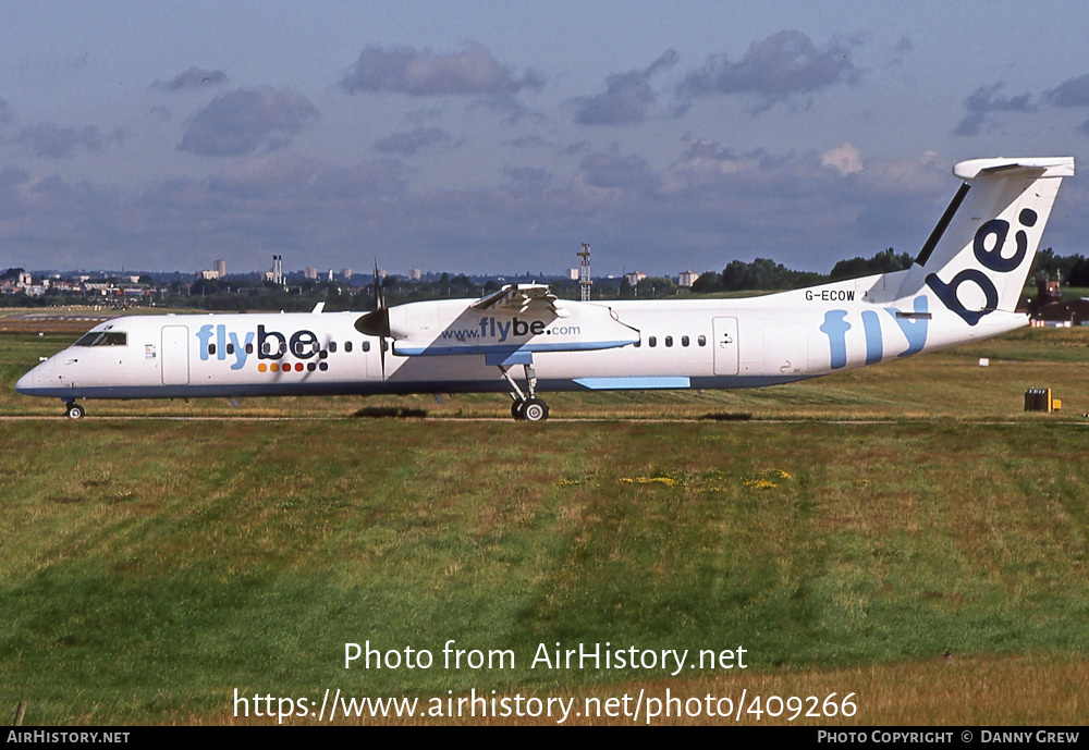 Aircraft Photo of G-ECOW | Bombardier DHC-8-401 Dash 8 | Flybe | AirHistory.net #409266