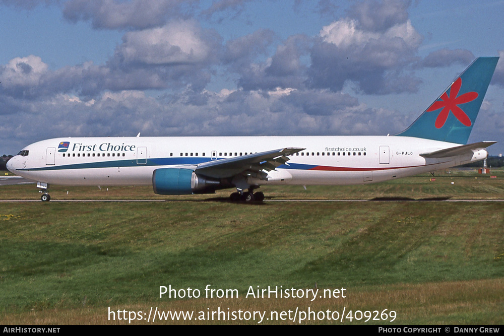 Aircraft Photo of G-PJLO | Boeing 767-35E/ER | First Choice Airways | AirHistory.net #409269