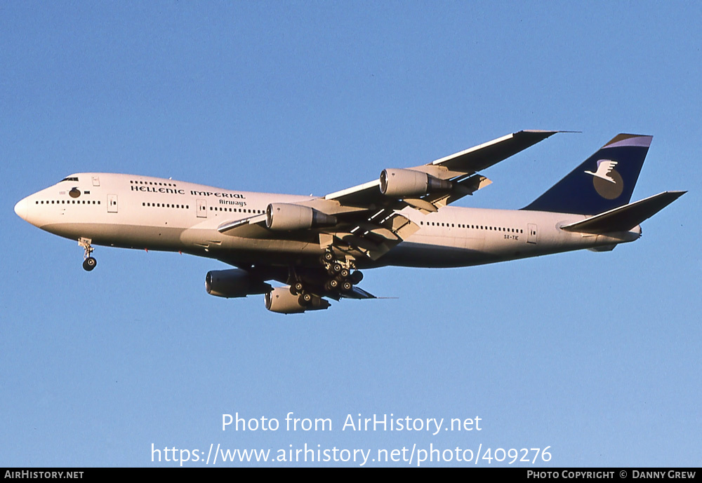 Aircraft Photo of SX-TIE | Boeing 747-230B | Hellenic Imperial Airways | AirHistory.net #409276